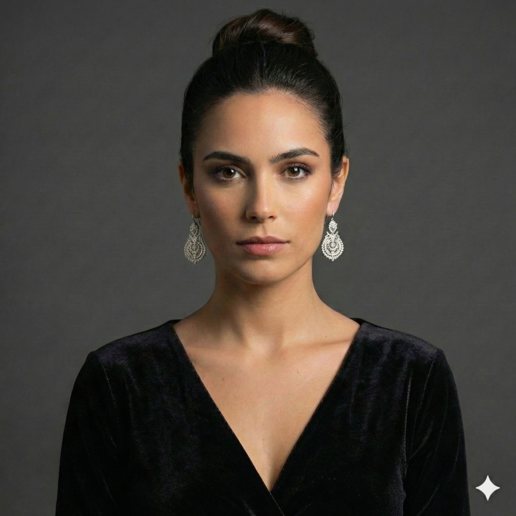 Brincos Rainha  – Filigrana 925